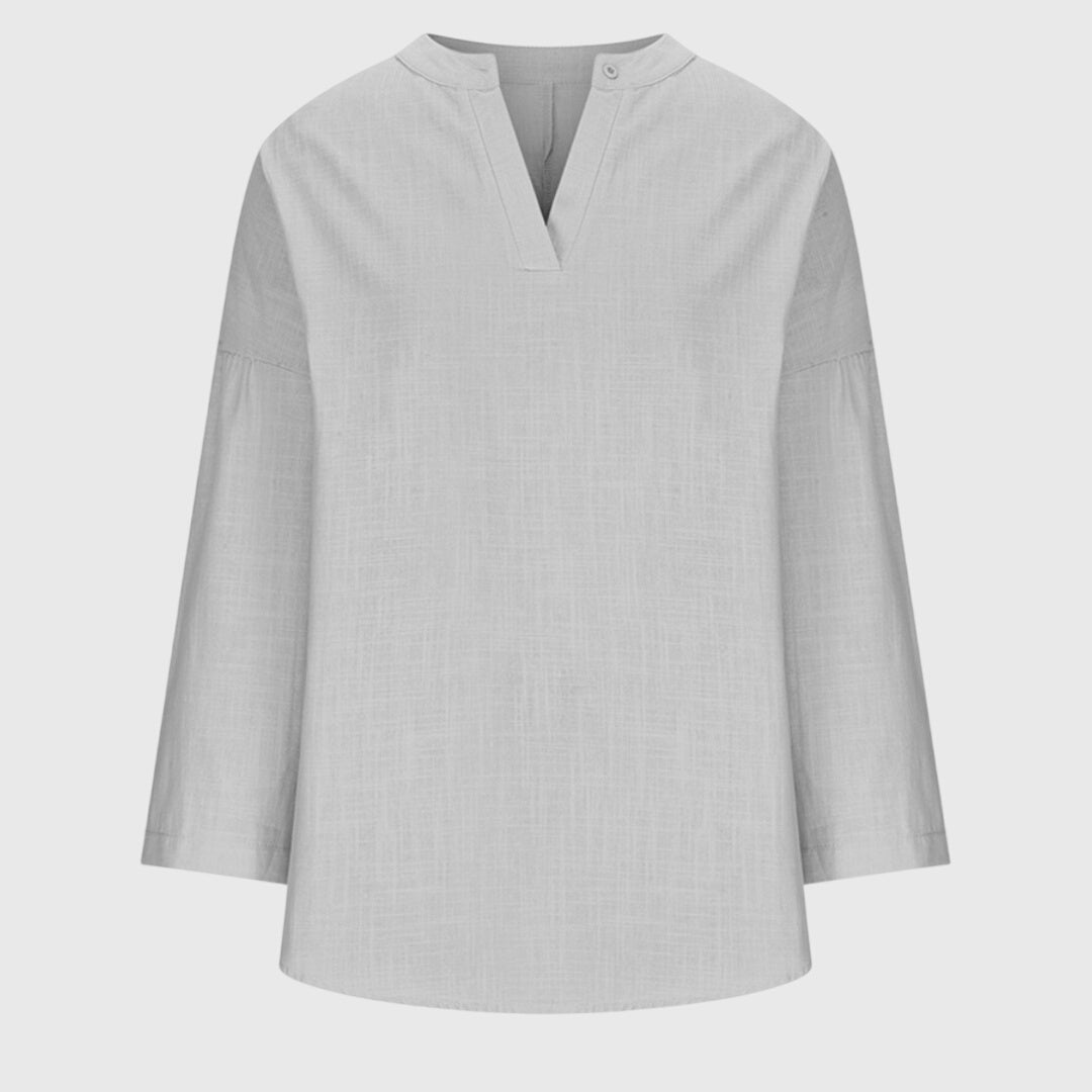 Flowy Long Sleeve Beach Shirt for Women