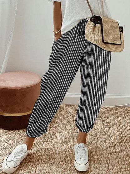 Breathable Comfort Cotton Pants | Moisture-Wicking