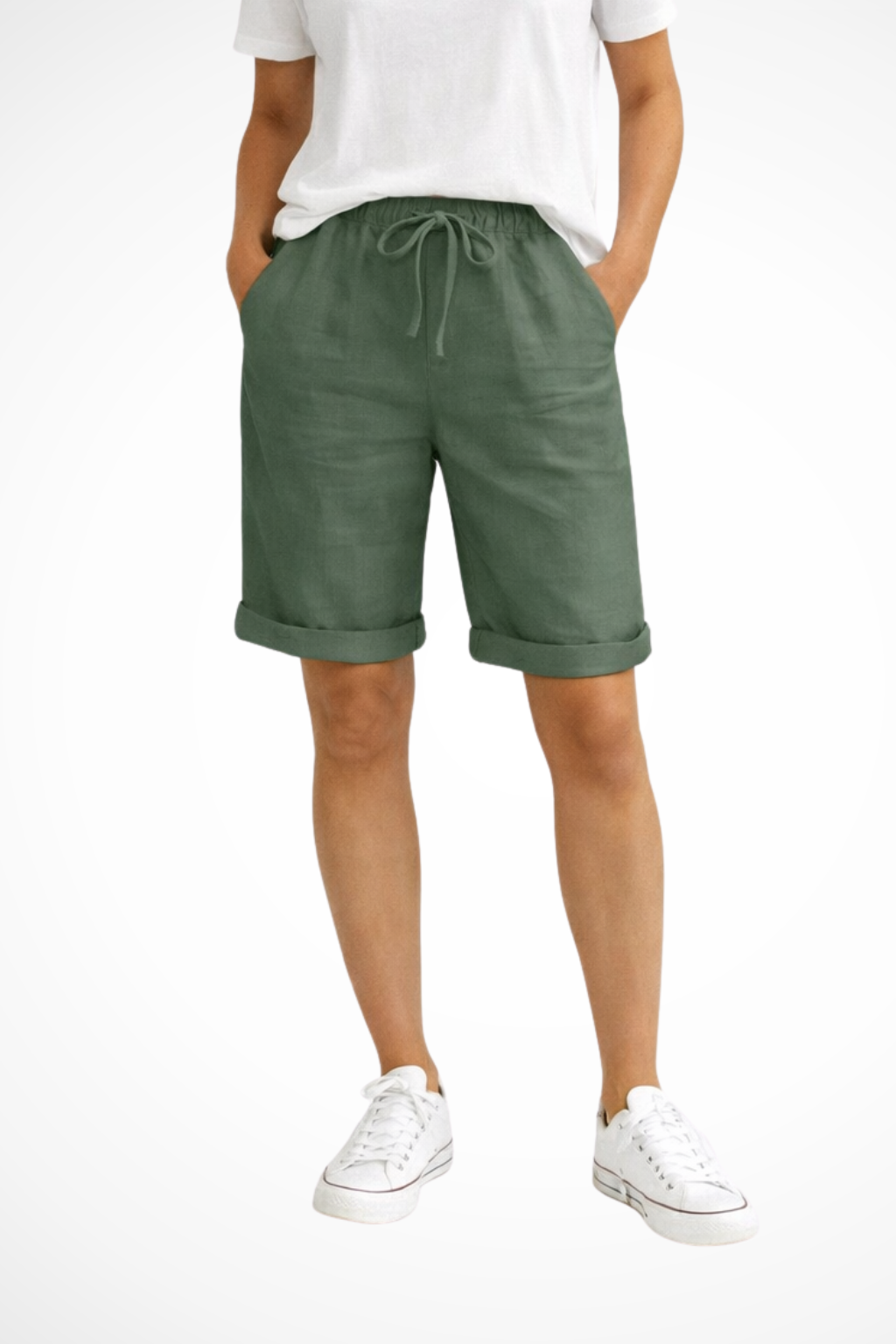 Relaxed Fit Capri Pants for Women Everyday Comfort
