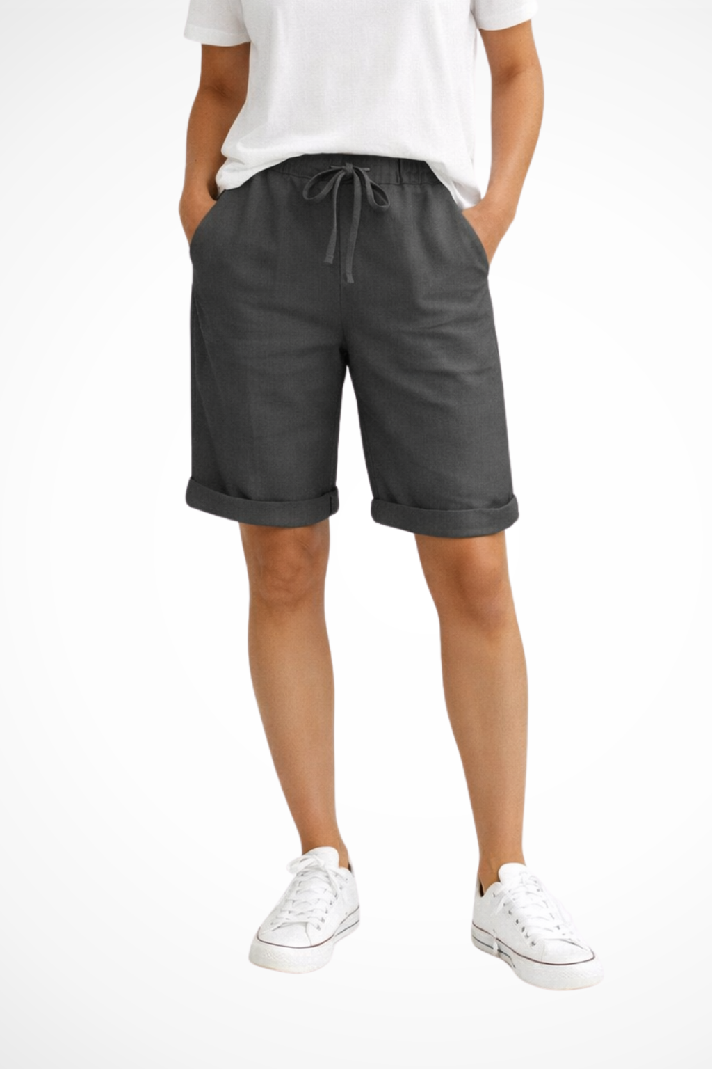 Women’s Relaxed Drawstring Casual Summer Shorts