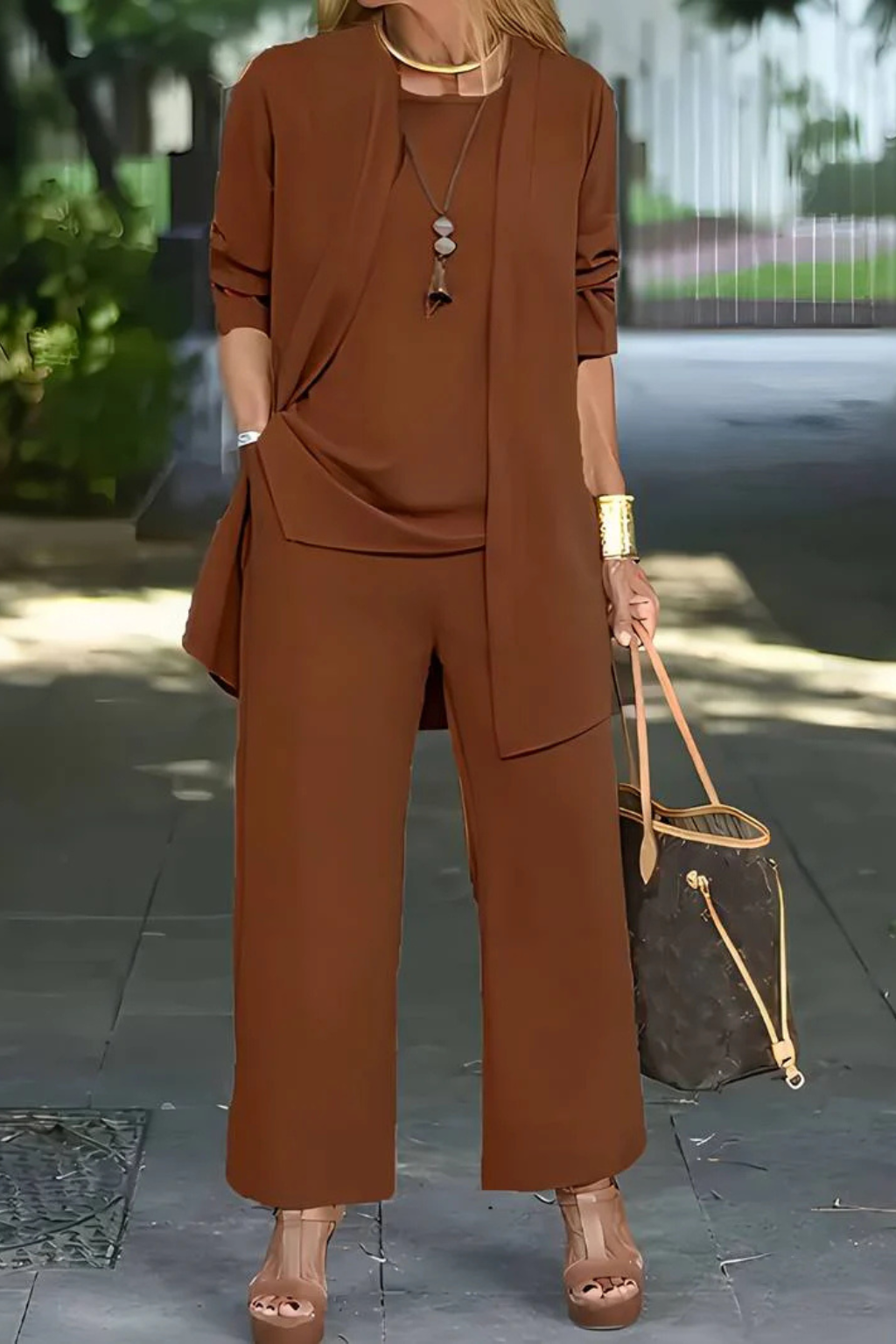 Elegant Women’s Formal 3-Piece Set