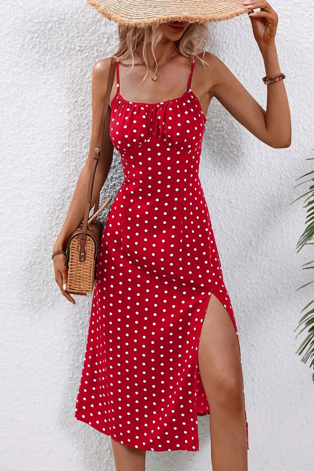 Floral Sleeveless Boho Midi Dress
