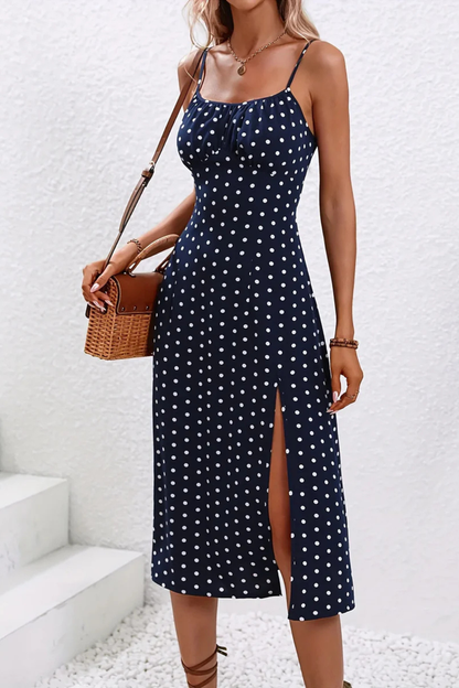 Floral Sleeveless Boho Midi Dress