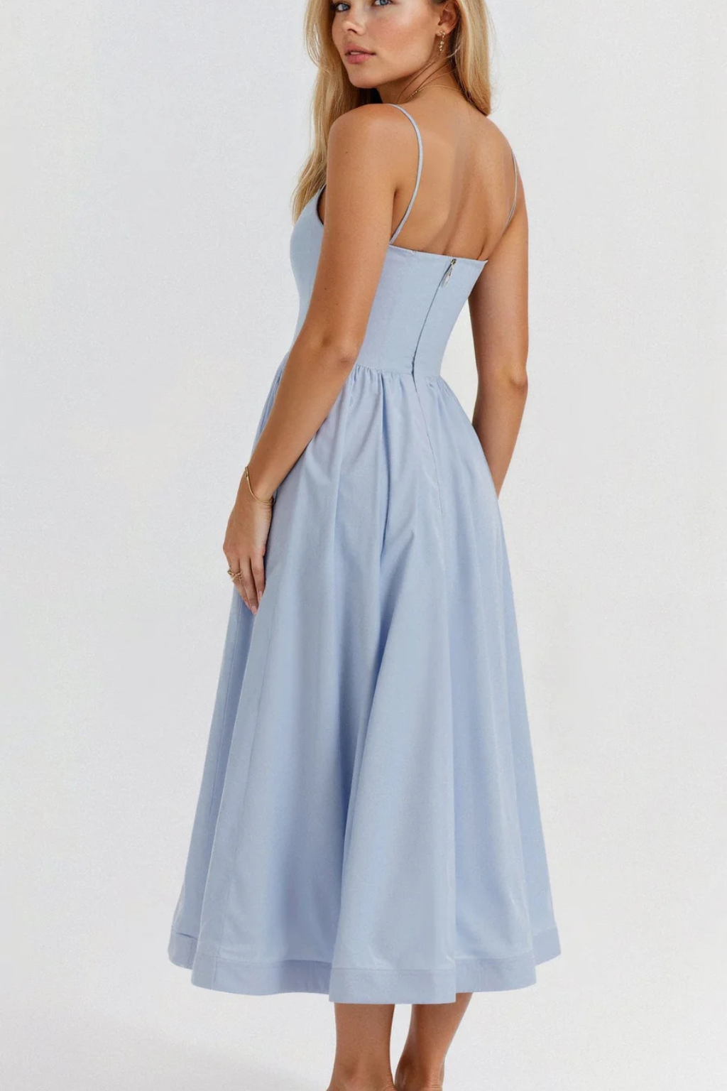 Women’s Spaghetti Strap Midi Sundress