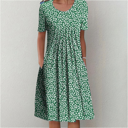 Women’s Floral Flowy Summer Midi Dress