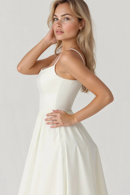 Women’s Spaghetti Strap Midi Sundress