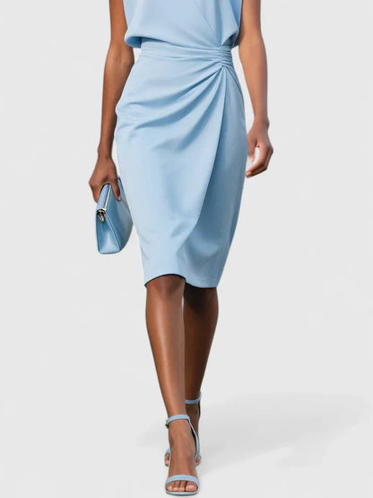 Lisandrah Midi Dress for Women - Elegant Sophisticated Style
