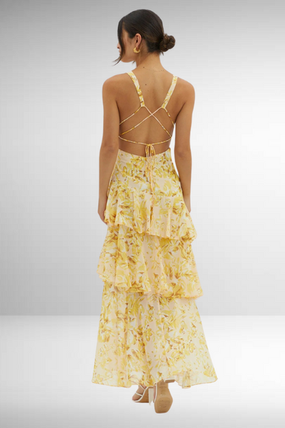 Women's Elegant Summer Maxi Dress Warm-Weather Style