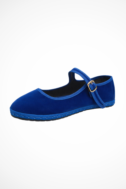 Classic Mary Jane Flats for Women with Soft Comfort Style