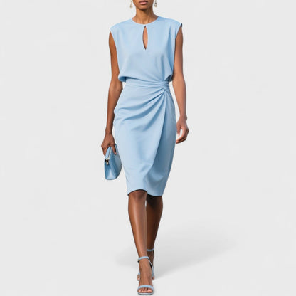 Fitted Midi Dress Sleek and Sophisticated Look