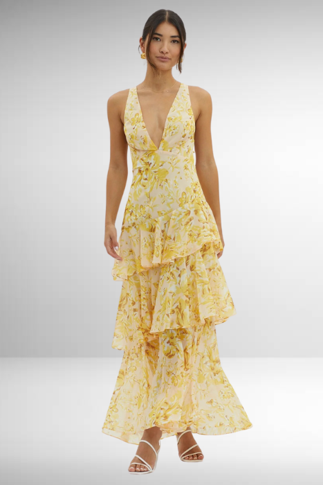 Women's Elegant Summer Maxi Dress Warm-Weather Style