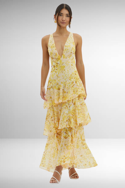Women's Elegant Summer Maxi Dress Warm-Weather Style