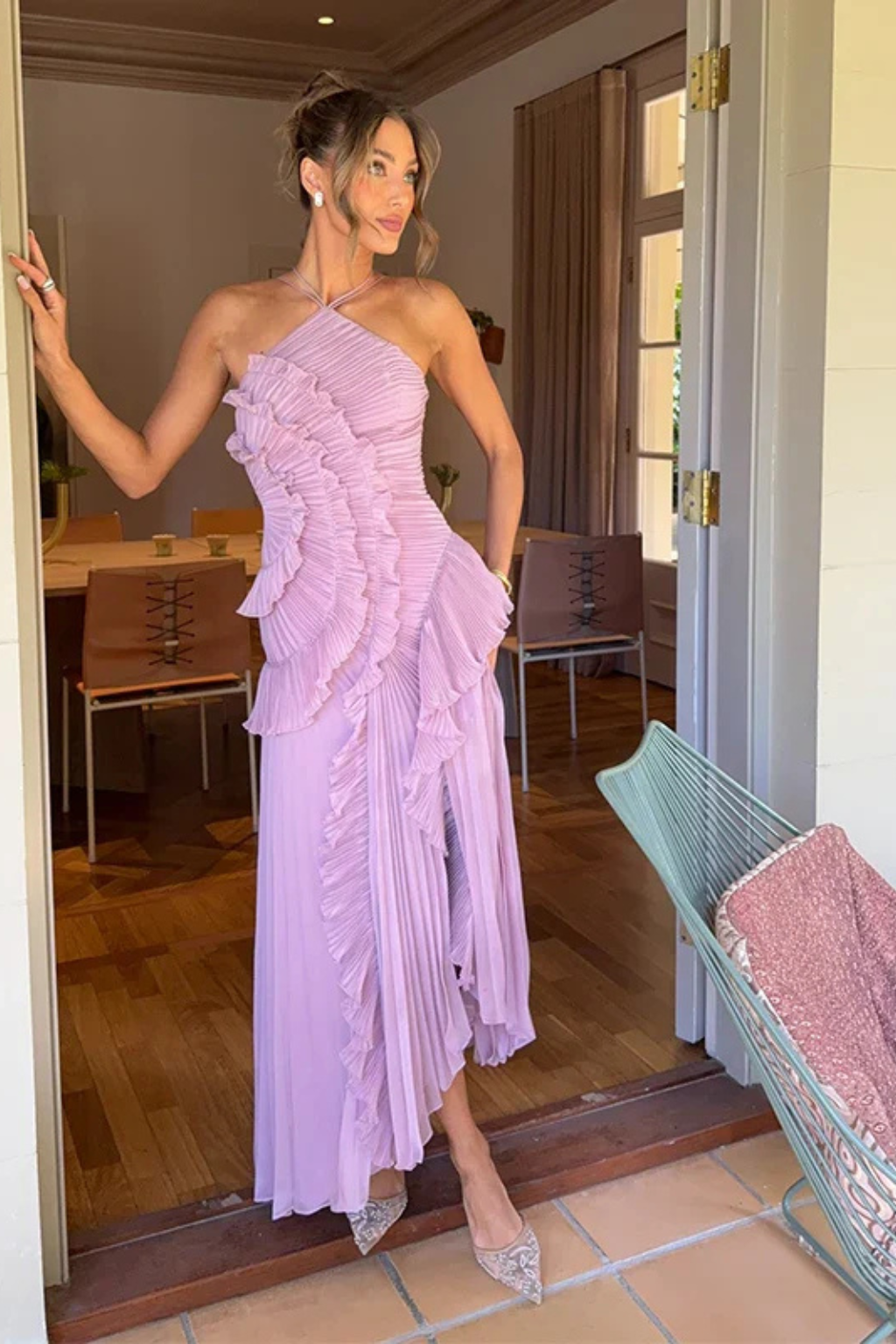 Elegant Women's Sleeveless Maxi Dress
