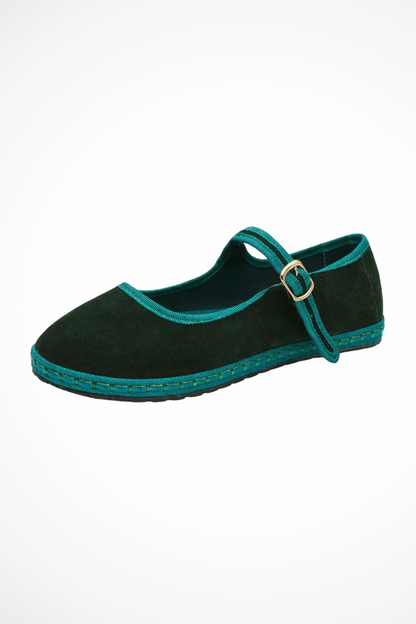 Classic Mary Jane Flats for Women with Soft Comfort Style