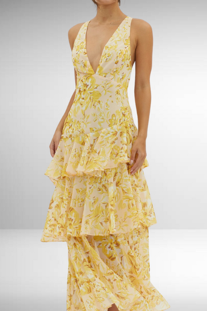 Women's Elegant Summer Maxi Dress Warm-Weather Style