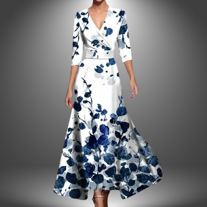 Women's V-Neck Boho Maxi Dress | Flattering, Flowing & Free-Spirited