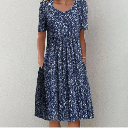Women’s Floral Flowy Summer Midi Dress