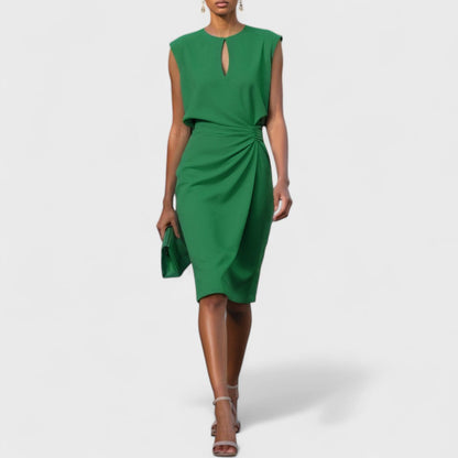 Fitted Midi Dress Sleek and Sophisticated Look