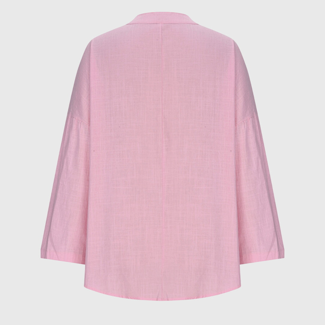 Flowy Long Sleeve Beach Shirt for Women