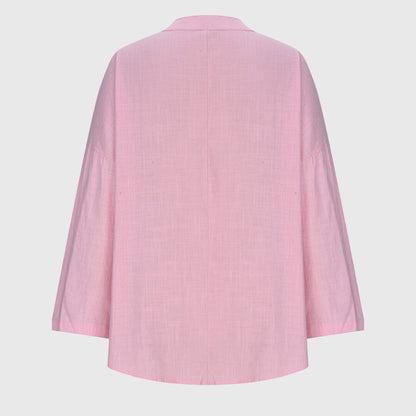 Flowy Long Sleeve Beach Shirt for Women