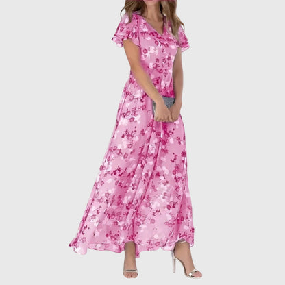 Lola Figure Flattering Midi Dress for Women