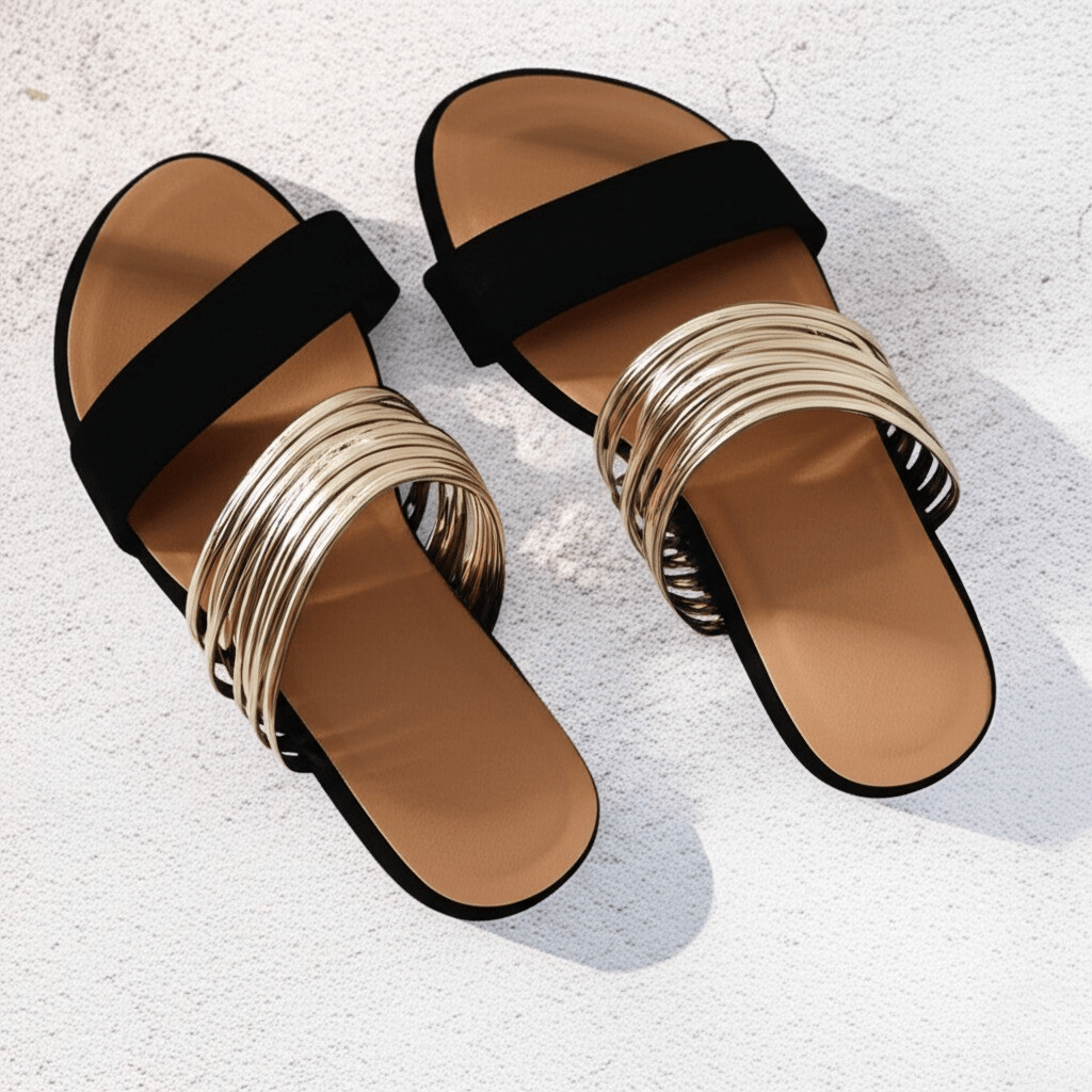 Slip-On Flat Summer Sandals for Women