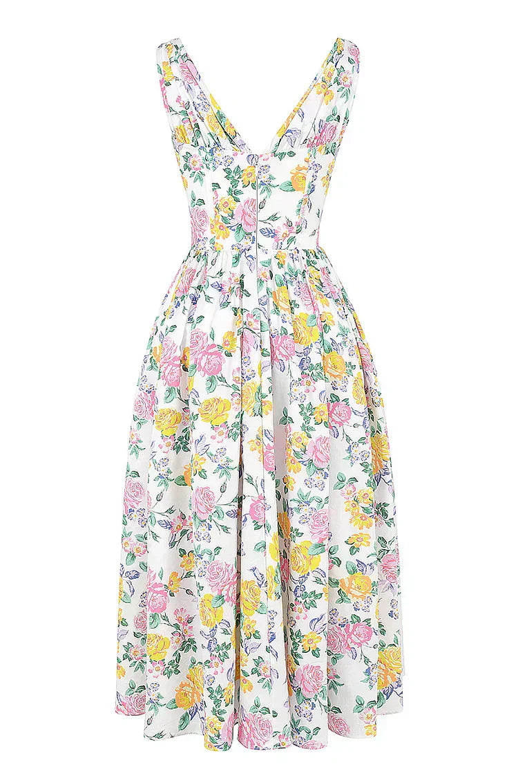 Women's Elegant Midi Dress with Flattering Tailored Fit