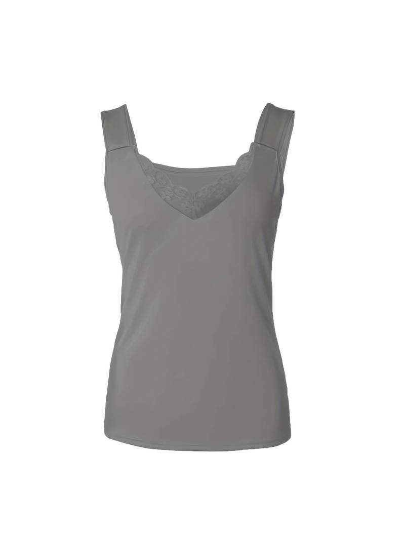 Women’s Lace Trim Sleeveless Tank Top
