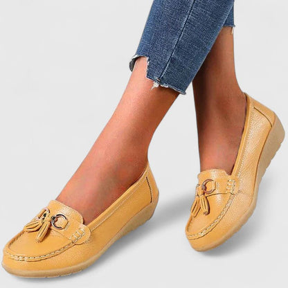 Women's Orthopedic Slip-On Loafers Cushioned Comfort Shoes