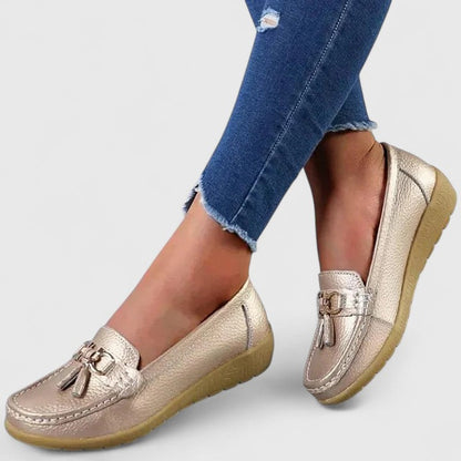 Women's Orthopedic Slip-On Loafers Cushioned Comfort Shoes