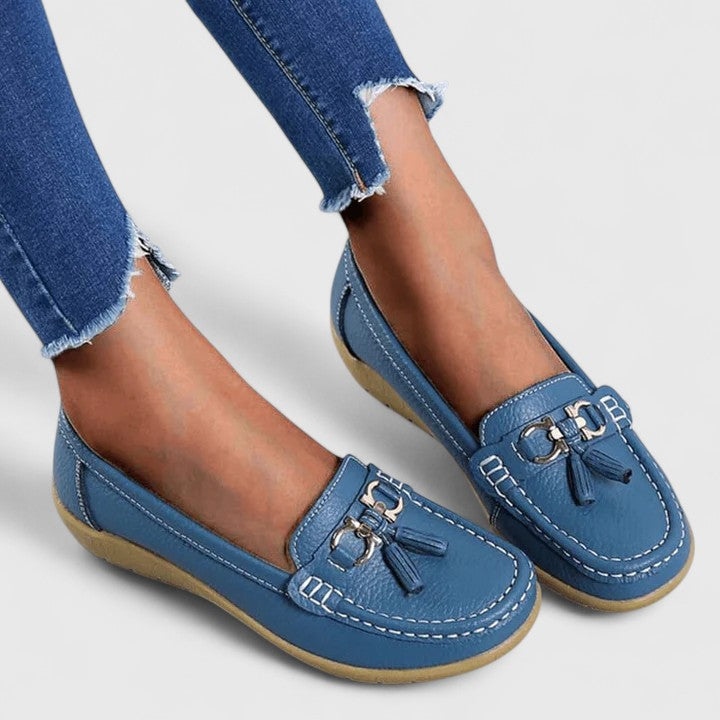 Women's Orthopedic Slip-On Loafers Cushioned Comfort Shoes