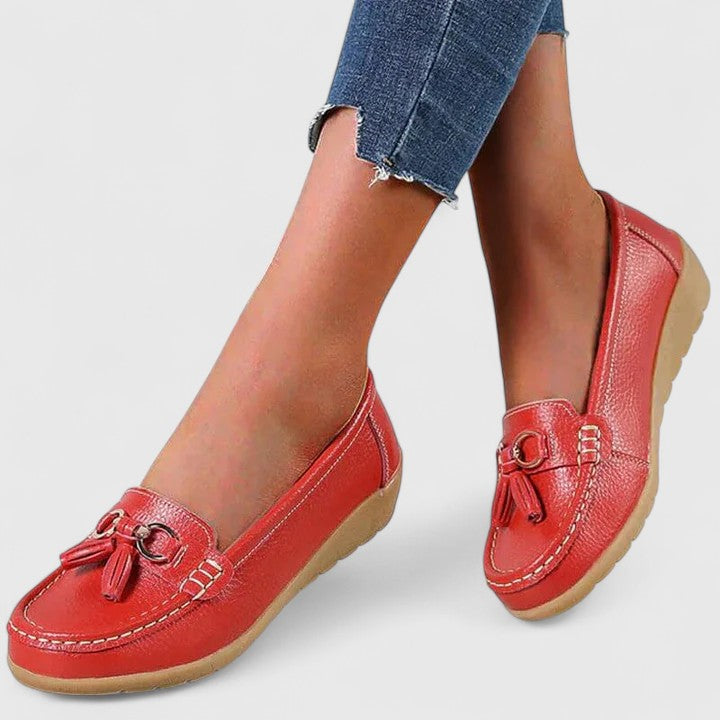 Women's Orthopedic Slip-On Loafers Cushioned Comfort Shoes