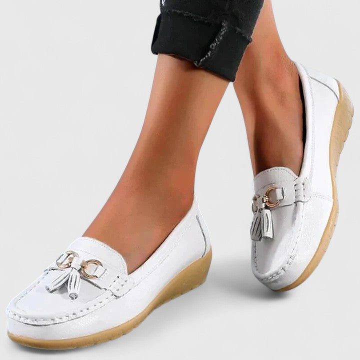 Women's Orthopedic Slip-On Loafers Cushioned Comfort Shoes
