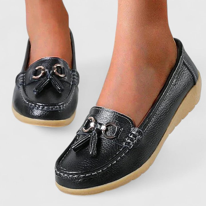 Women's Orthopedic Slip-On Loafers Cushioned Comfort Shoes