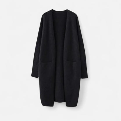 Women’s Longline Open Front Cardigan Coat