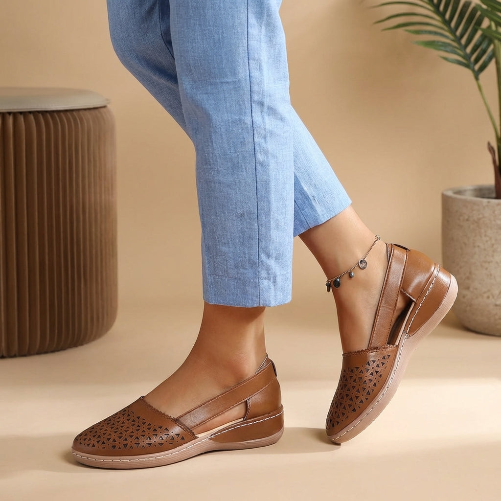 Women’s Breathable Slip On Loafers Comfort Shoes
