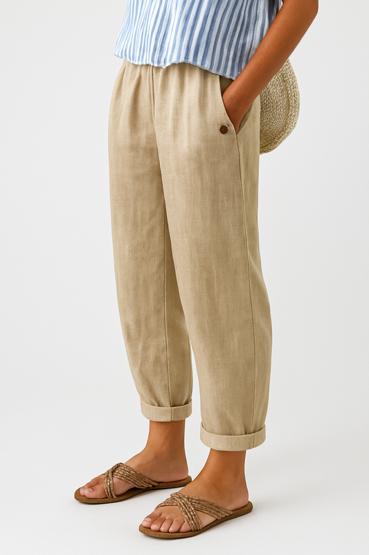 Women’s Relaxed Fit Casual Ankle Pants