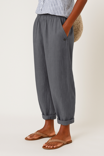 Women’s Relaxed Fit Casual Ankle Pants