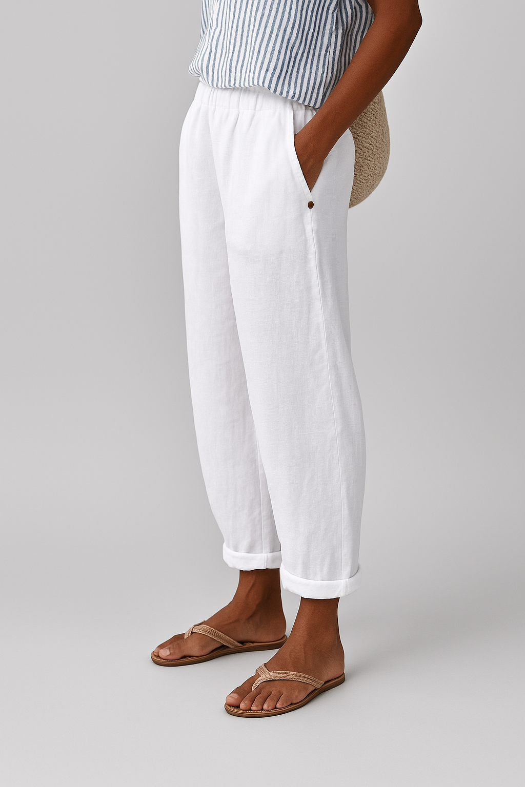 Women’s Relaxed Fit Casual Ankle Pants