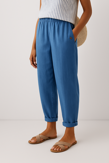 Women’s Relaxed Fit Casual Ankle Pants