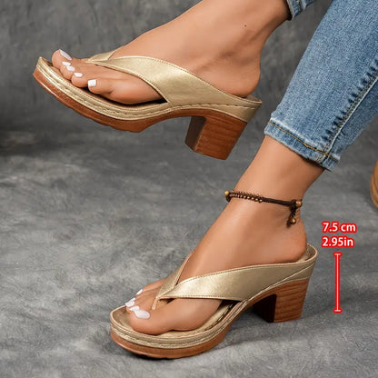 Comfortable Platform Sandals Women Easy Wear Style