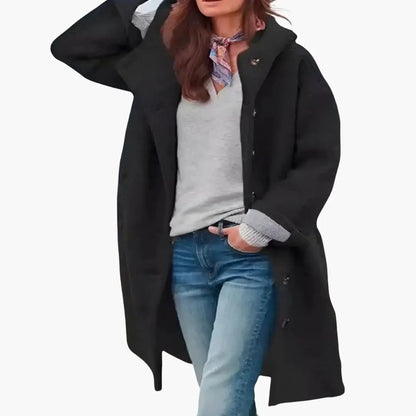 Women’s Hooded Winter Longline Coat