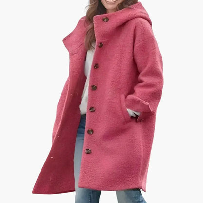 Women’s Hooded Winter Longline Coat