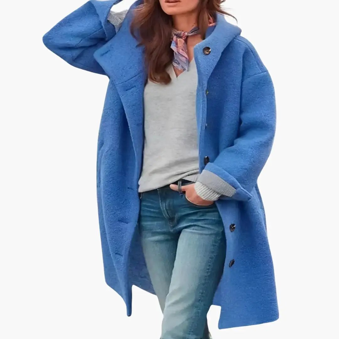 Women’s Hooded Winter Longline Coat