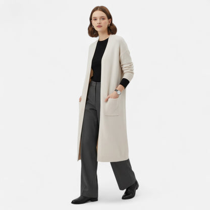 Women’s Longline Open Front Cardigan Coat