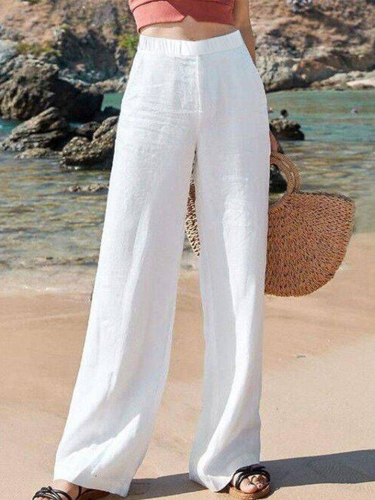 Women’s High Waist Wide Leg Pants Relaxed Trousers