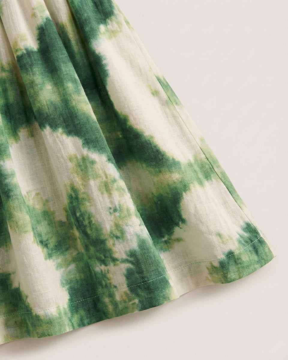 Elegant Tie-Waist Maxi Dress