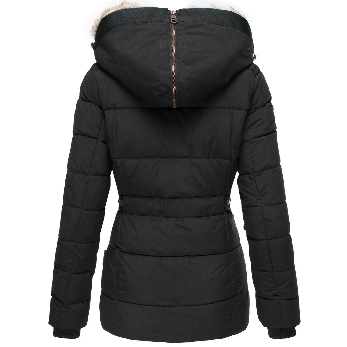 Cozy Insulated Winter Fur Jacket for Extreme Cold