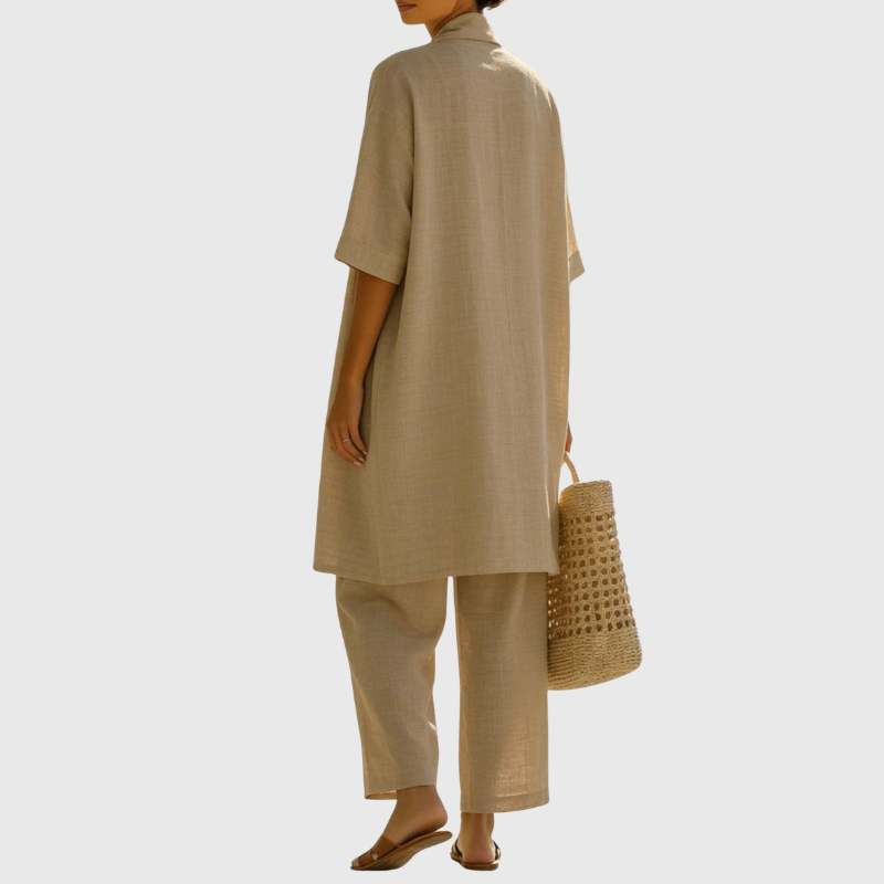 Women's Lightweight Breathable Three Piece Set with Soft Airy Feel