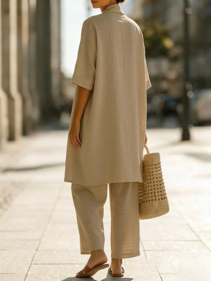 Women's Lightweight Breathable Three Piece Set with Soft Airy Feel